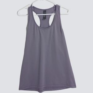 YOGALICIOUS Lavender Racerback Yoga Tank Top SZ Large